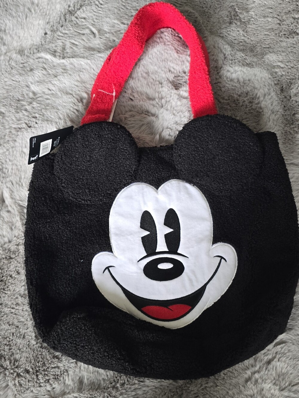 Disney Mickey Mouse Sherpa Tote Bag